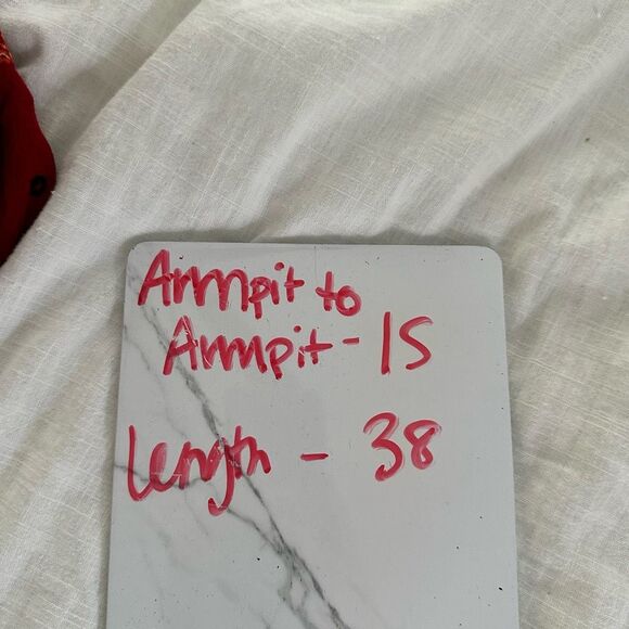 Free People Women’s Medium Red Two Faces Longsleeve Mini Dress - Picture 7 of 7